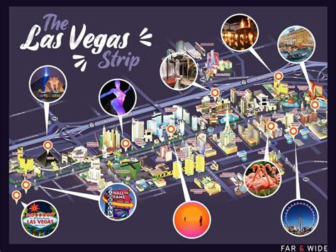 10 Best Things to Do on the Las Vegas Strip, Mapped | Far & Wide