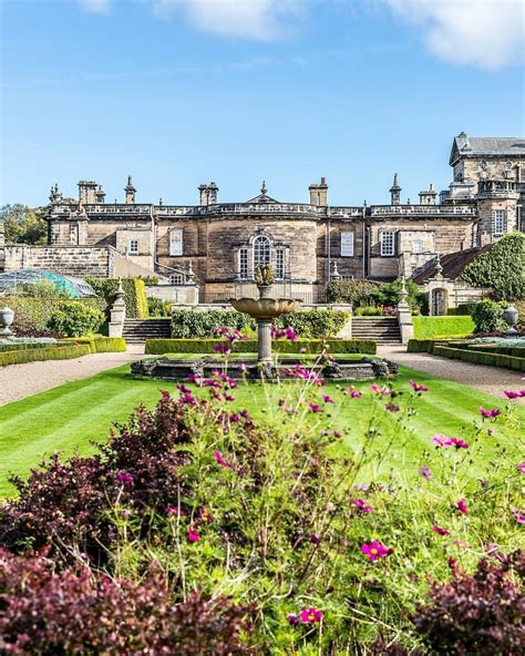 Gardens of Seaton Delaval Hall in Northumberland, England #garden # ...