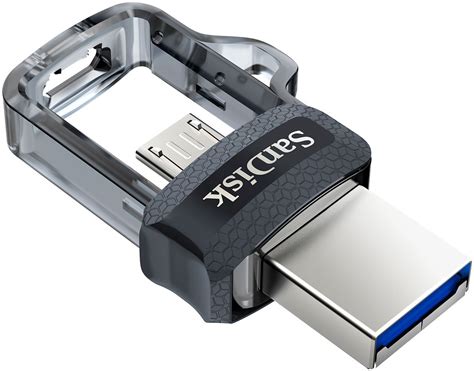 Best Buy: SanDisk Ultra 64GB USB 3.0, Micro USB Flash Drive Gray ...