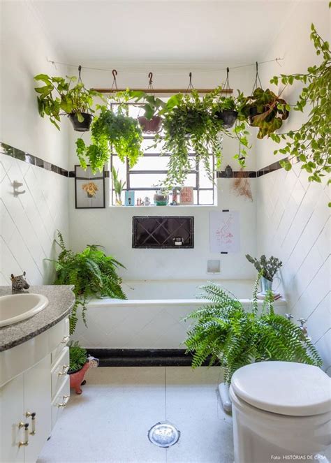 45+ ideas to decorate your bathroom with plants By REXgarden | Bathroom ...