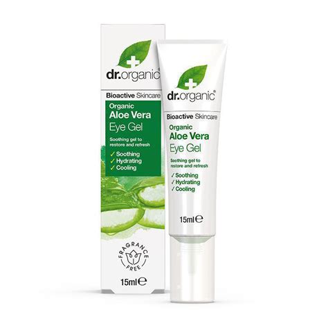 Dr.Organic Aloe Vera Eye Gel 15ml | Welcome to Derma Cosmetics