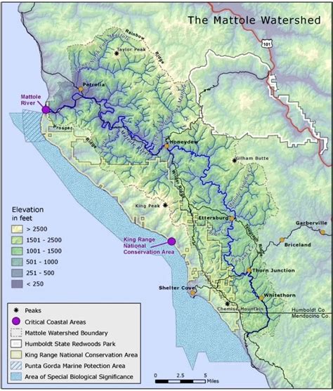 About the Watershed - Mattole Salmon Group