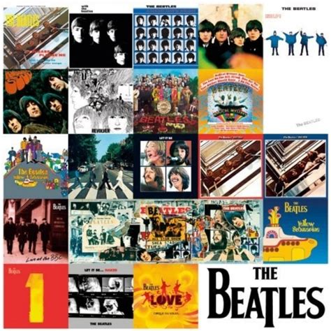 Beatles Album Covers In Order Of Release