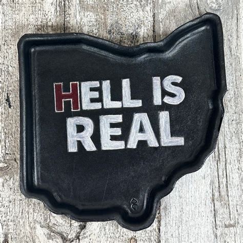 Hell is Real Sign - Etsy