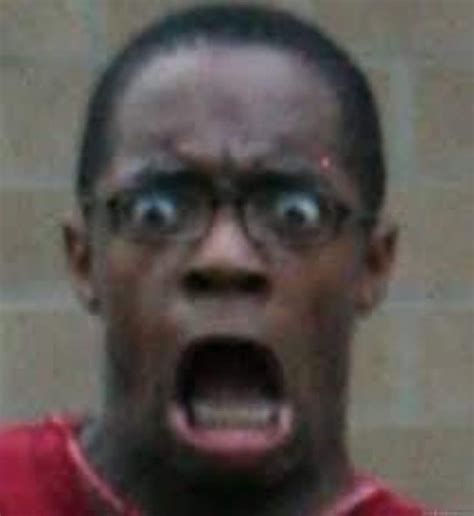 Black Guy Shocked Face Meme