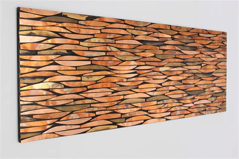 Abstract Copper Wall Art 11 | Home of Copper Art