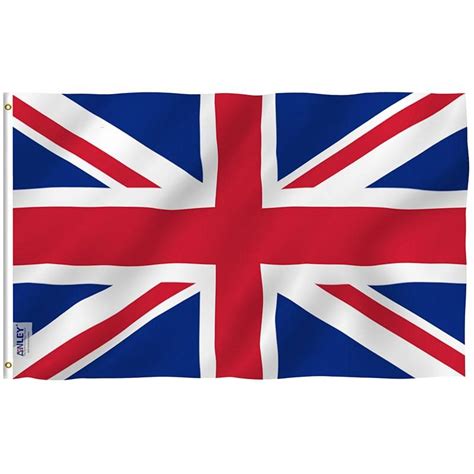 Fly Breeze United Kingdom Flag 3x5 Foot - Anley Flags