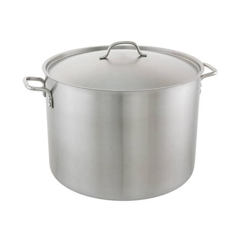 31L Stock Pot 40cm Stockpot + Lid | Commercial Kitchen Stainless Steel ...