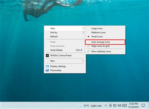 How To Lock Desktop Icons in Windows