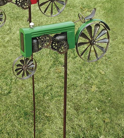 Green Tractor Wind Spinner With Spinning Wheels - Etsy