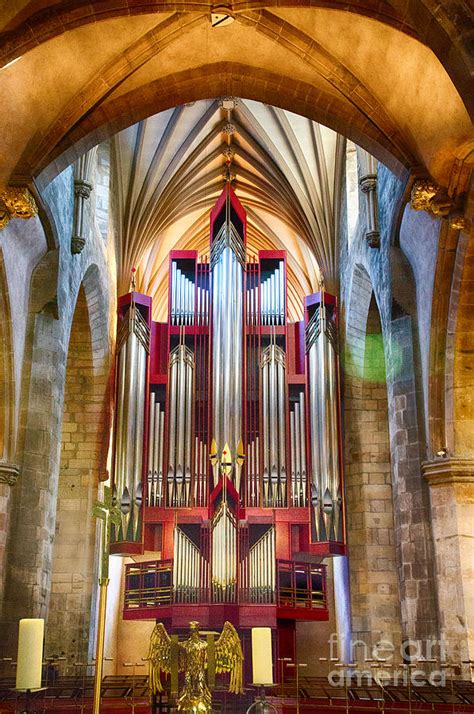 St. Giles Cathedral Pipe Organ Photograph by Jennifer Styrsky