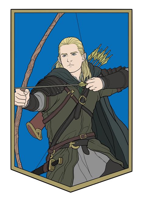 Legolas Middle Earth Emblem Sticker – Pins of Marvel and Magic