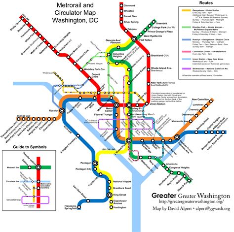 Printable Metro Washington Dc Map - Map of world