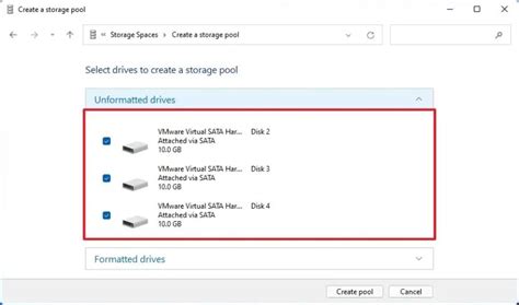 How to create pool on Storage Spaces for Windows 11 - Pureinfotech