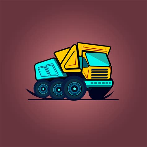 vector yellow truck logo 20853652 Vector Art at Vecteezy