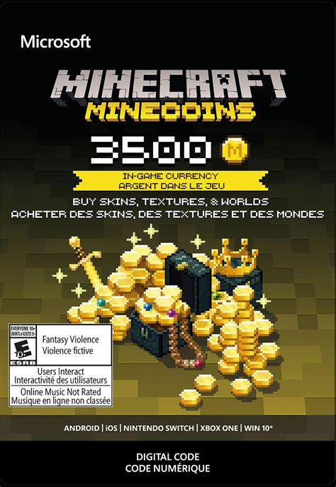 Minecraft 3,500 Minecoins | GameStop