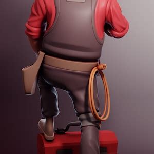 Team Fortress 2 Engineer Display Figure/model 3D Resin Print - Etsy