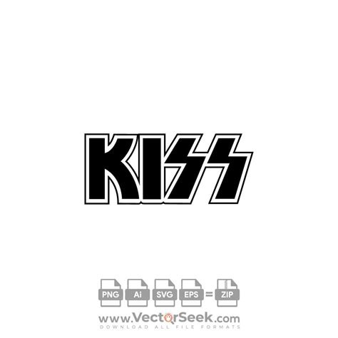 KISS Rock Band Logo Vector - (.Ai .PNG .SVG .EPS Free Download)