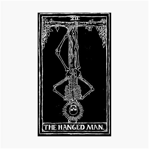 "The Hanged Man" Poster by ShayneoftheDead | Redbubble Hanged Man Tarot ...