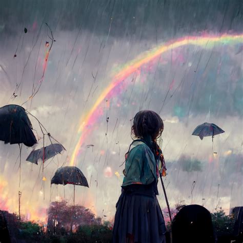 rainbow sky by lymaxart on DeviantArt