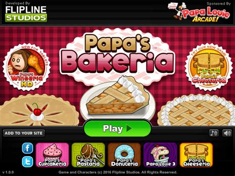 Papa's Bakeria | Screenshots | Flipline Studios