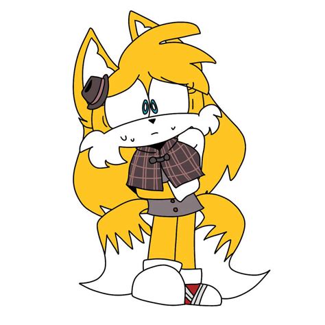 Detective Tails by RoseCandyart on DeviantArt