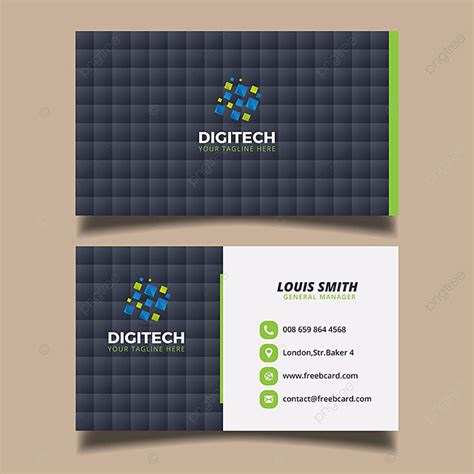 Digital Business Card Template Template Download on Pngtree