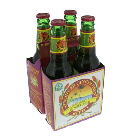 Reed's Stronger Ginger Brew Ginger Beer 12 oz Bottles - Shop Cocktail ...