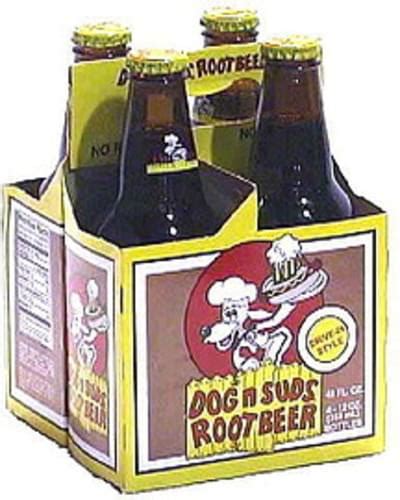 Dog n Suds Root Beer - 4 ea, Nutrition Information | Innit