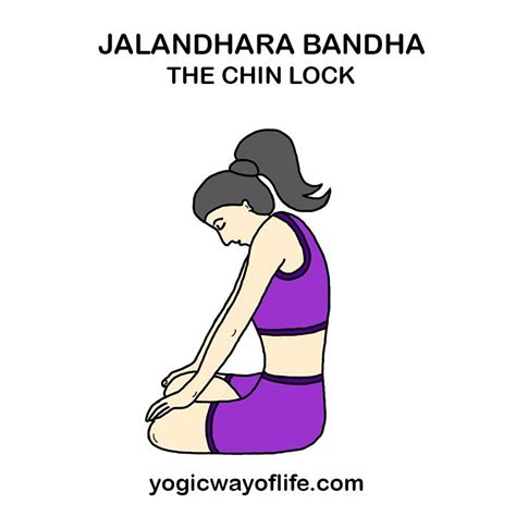 Jalandhara Bandha - The Chin Lock | Yoga for kids, Kundalini yoga, Chin