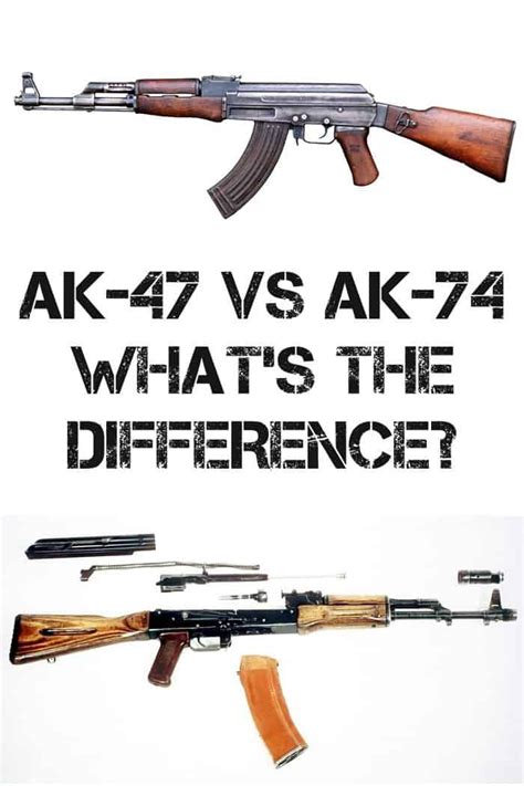 AK-47 vs Ak-74. What's the Difference?