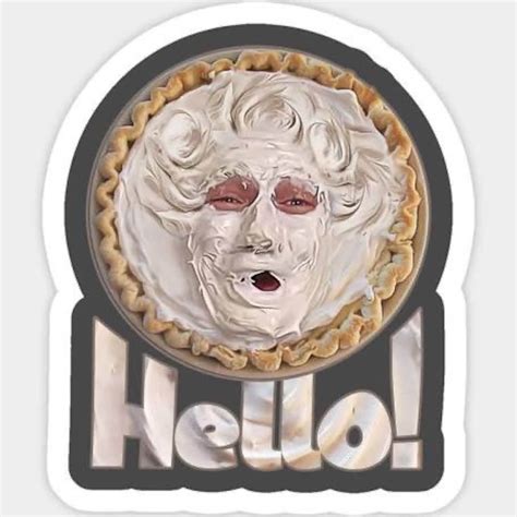 Mrs. Doubtfire hello Sticker | Etsy