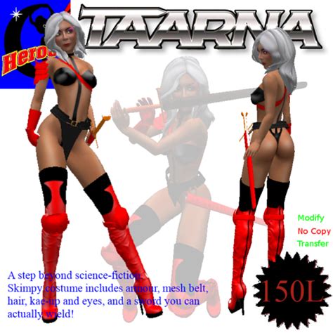 Second Life Marketplace - Heroes Costume Taarna