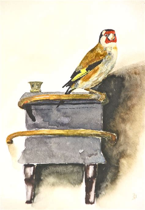 The Goldfinch Painting at PaintingValley.com | Explore collection of ...