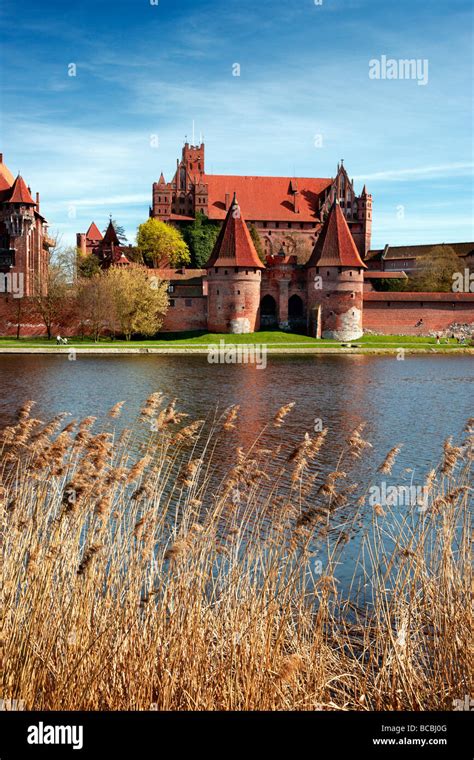 Teutonic Castle in Malbork, Poland Stock Photo - Alamy