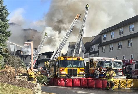 Pocono Manor Resort fire ‘still burning’ for 2nd day, 911 dispatch says ...