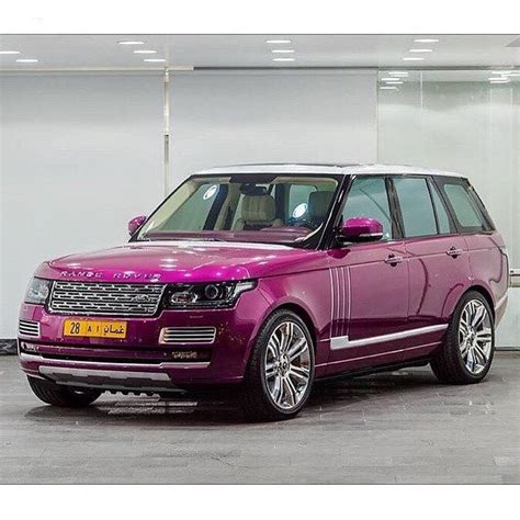 Pink Range Rover | Pink range rovers, Range rover, Range rover black