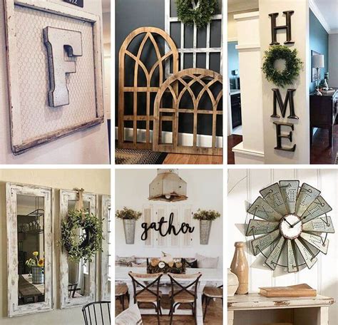 30+ Farmhouse Style Wall Decor – DECOOMO