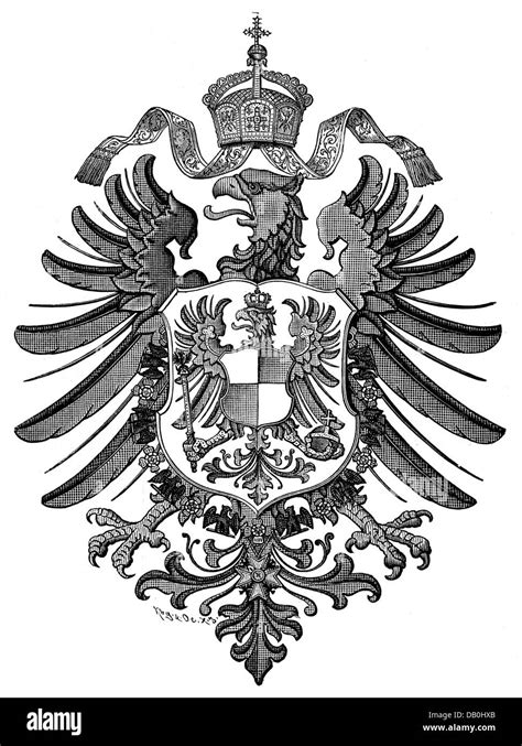 Heraldik, Wappen, Deutschland, Imperial Eagle 1871 - 1918 Additional ...