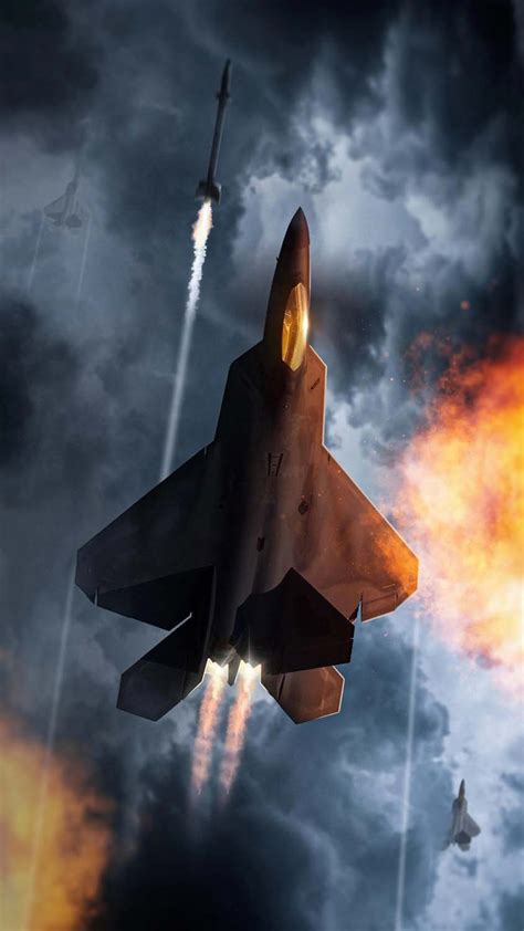 F22 Raptor iPhone Wallpaper HD | Air force wallpaper, Airplane ...