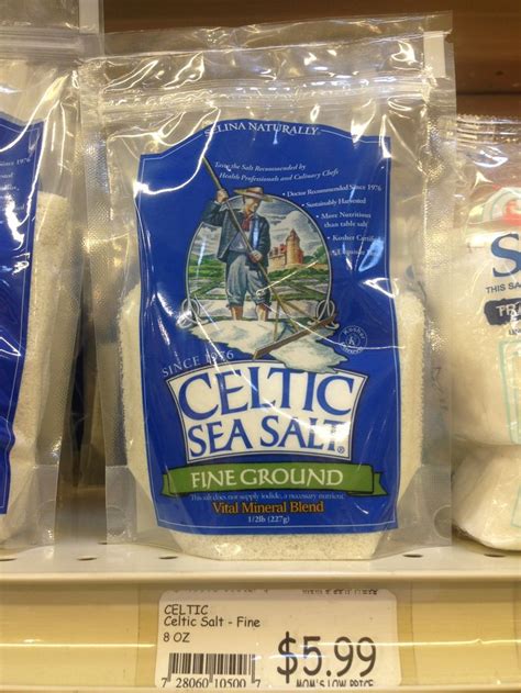 I use Celtic Sea Salt in my bath salts and scrubs a lot! | Celtic sea ...