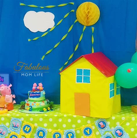 DIY Peppa Pig Cardboard House - Fabulous Mom Life