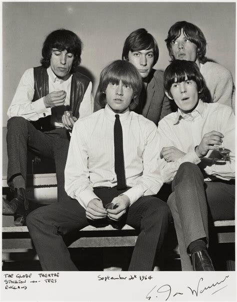 The Rolling Stones (Bill Wyman; Brian Jones; Charlie Watts; Keith Rich ...