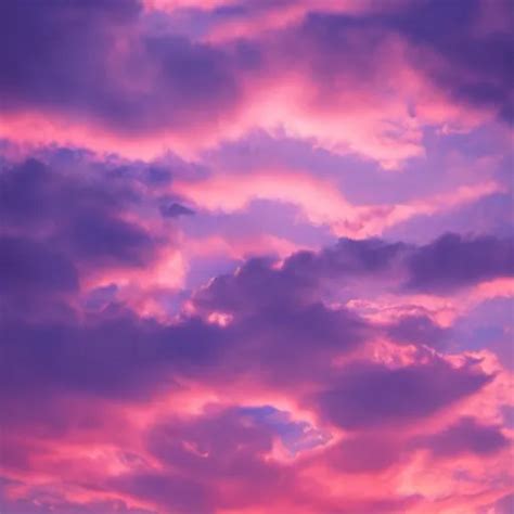 Aesthetic sunset clouds, pink, purple | Stable Diffusion