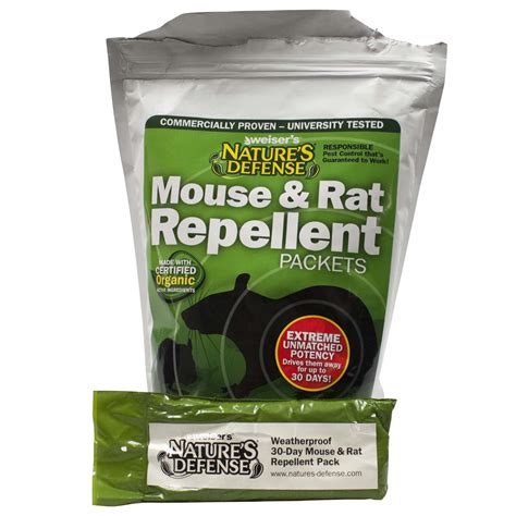 Nature's Defense Mouse & Rat Repellent Packets