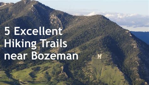 5 Excellent Hiking Trails in Bozeman | Life in Montana