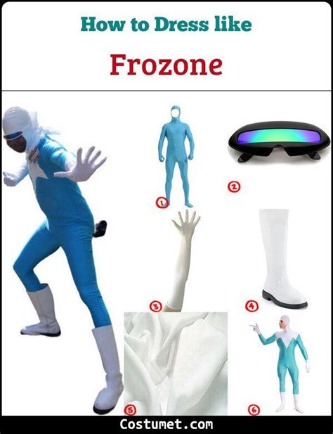 Frozone (The Incredibles) Costume for Halloween | The incredibles ...