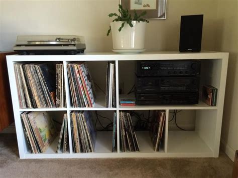 Ikea Kallax/Expedit Turntable & Audio storage hacks | Kallax ikea ...