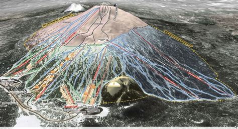 Mt. Bachelor Trail Map | Liftopia