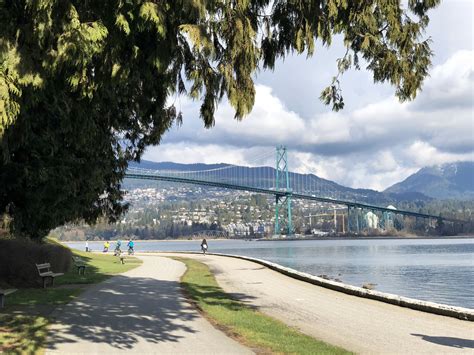 Stanley Park seawall, Vancouver, BC, Canada